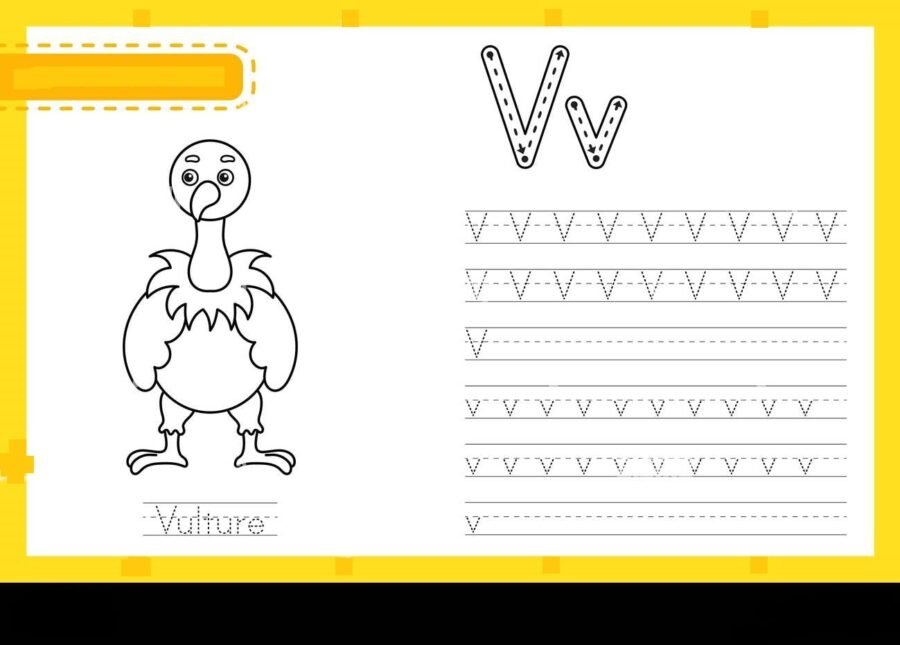 Fichas de la V mayúscula 3