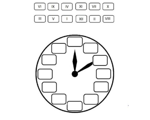 Numeración romana en relojes y cronogramas 3
