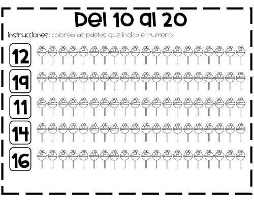 Estimulación cognitiva y desarrollo de las habilidades numéricas con las fichas 1