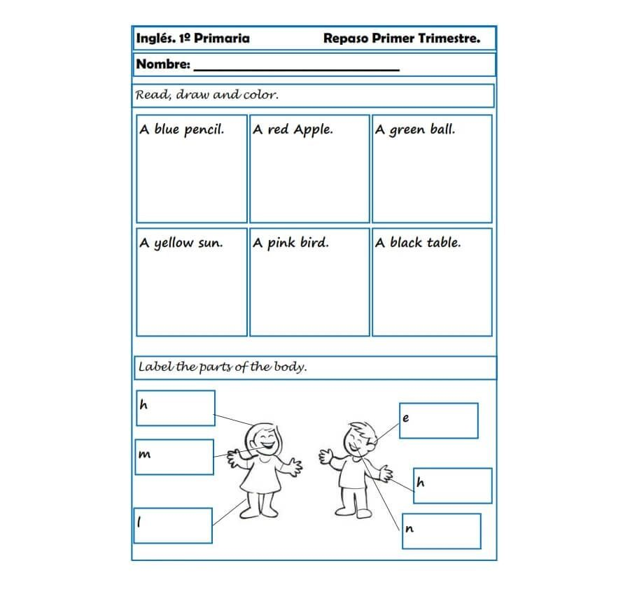 Fichas para desarrollar la competencia lingüística en inglés 3
