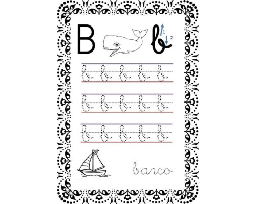 Fichas de la b minúscula 3