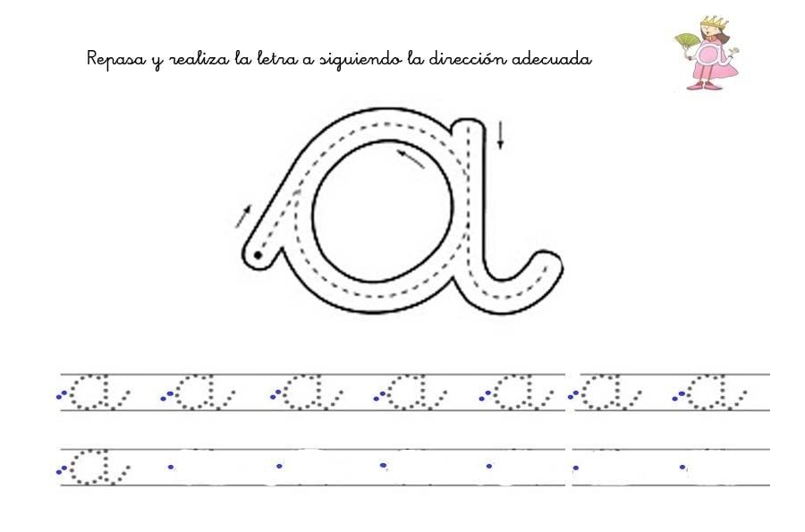 Fichas de la a minúscula 2