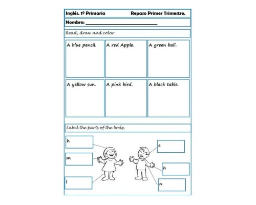 Fichas para desarrollar la competencia lingüística en inglés 3