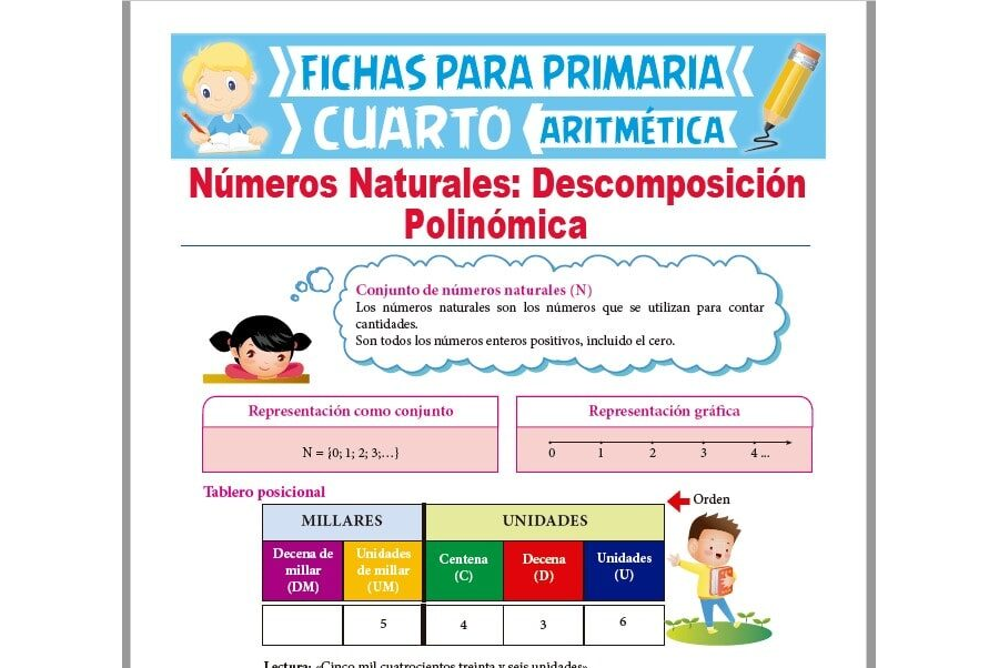 Concepto de descomposición de números 2