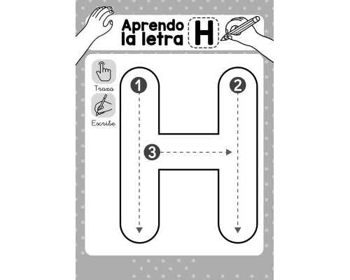 Fichas de la H mayúscula 2