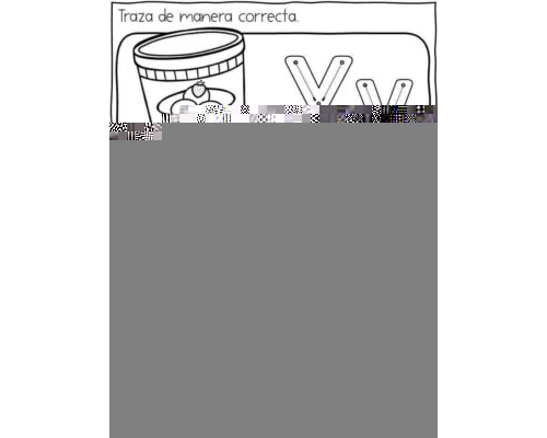 Fichas de la y minúscula 1