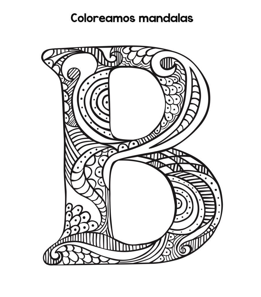 Fichas de la B para imprimir 3