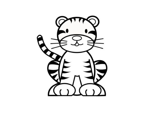 Fichas de tigres para imprimir 2