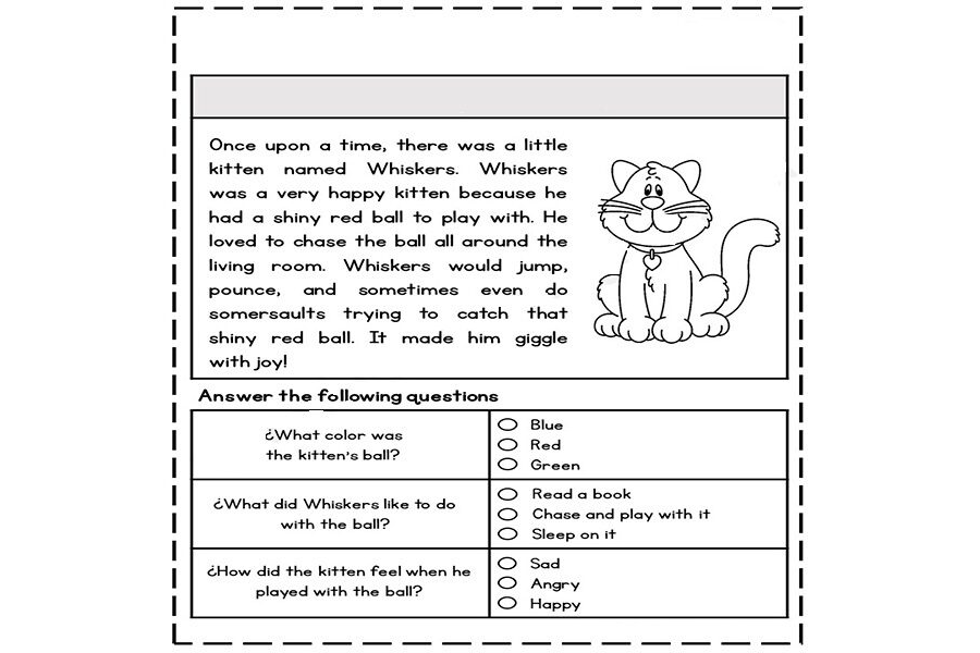 Fomento de la comprensión lectora en inglés a través de las fichas 2