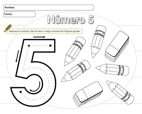 Recursos educativos para ampliar el aprendizaje del número 5 2