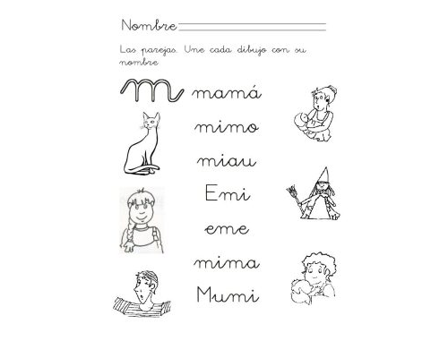 Fichas de consonantes para estudiar 1