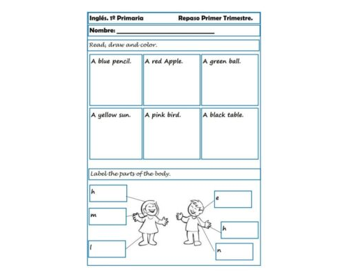 Fichas para desarrollar la competencia lingüística en inglés 3