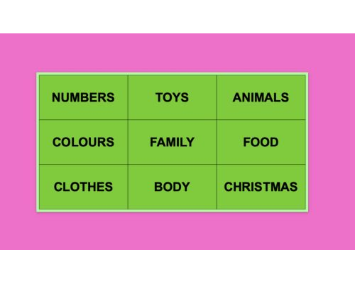 Juegos interactivos para repasar vocabulario 2
