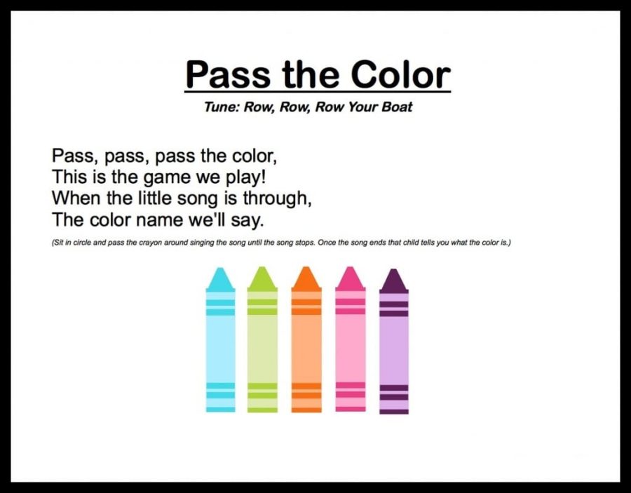 Canciones y actividades para aprender los colores en inglés 3