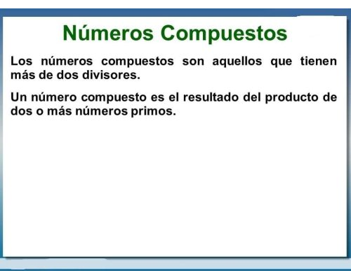 Numeros compuestos 2