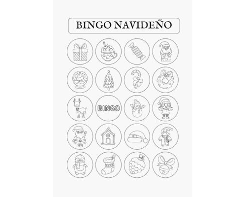 Fichas de navidad con juegos 3