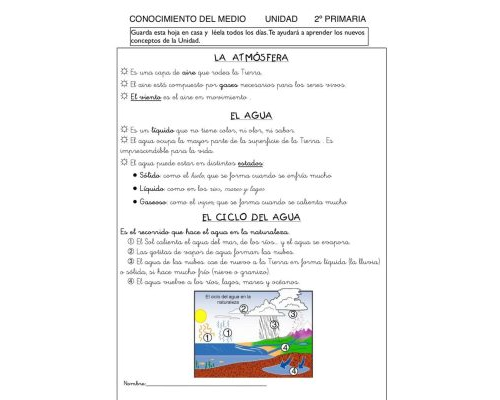 Fichas de colores para ciencias naturales y ciencias sociales 2