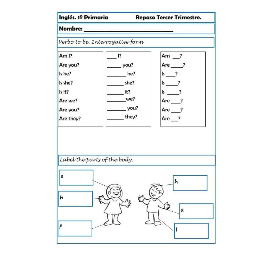Fichas de lectoescritura y escritura creativa en inglés 3
