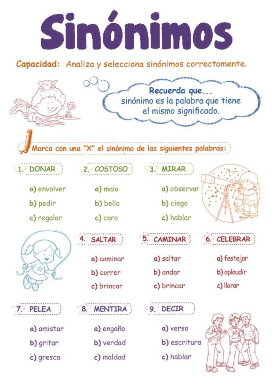 Ficha de lengua aprendizaje 2
