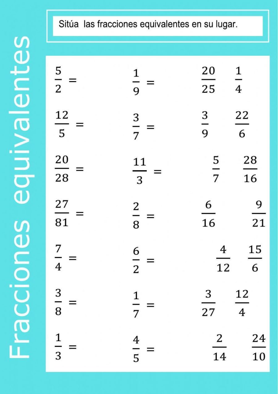 Fracciones y números decimales 3