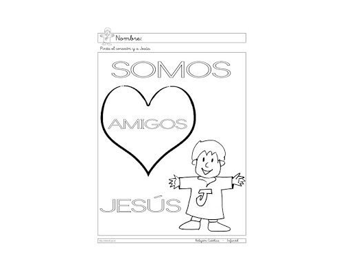 ´Fichas de Jesús para escribir 1
