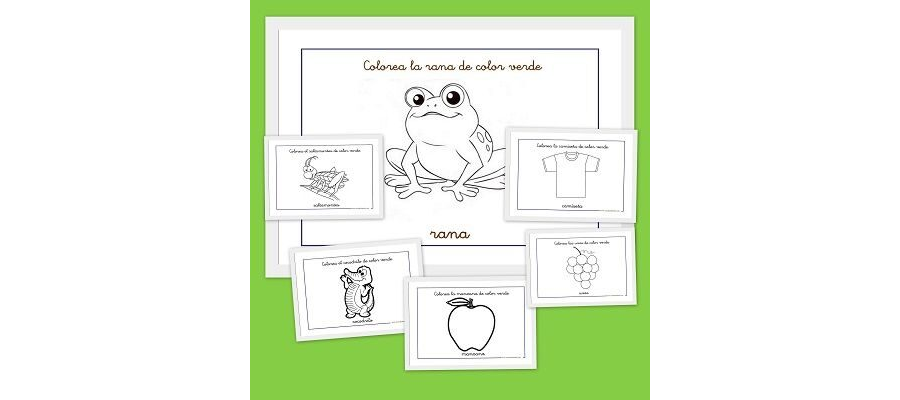 Actividades para enseñar el color verde a niños de educación infantil 2