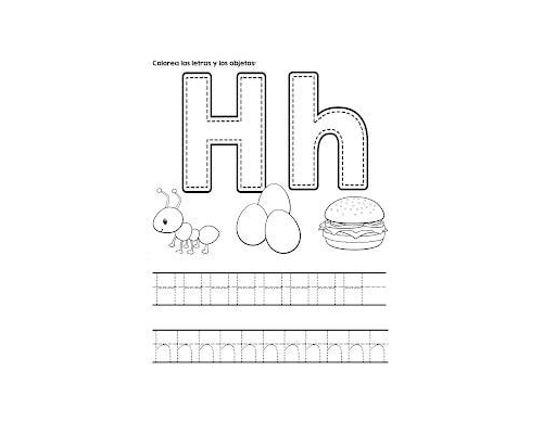 Fichas de la H mayúscula 3