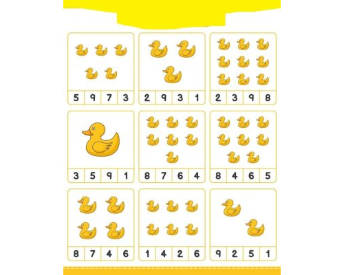 Fichas de patos para escribir 3