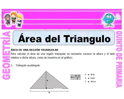 Área y perímetro de triángulos 3