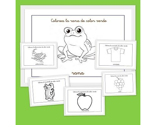 Actividades para enseñar el color verde a niños de educación infantil 2