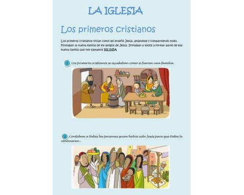 La iglesia y la comunidad cristiana 1