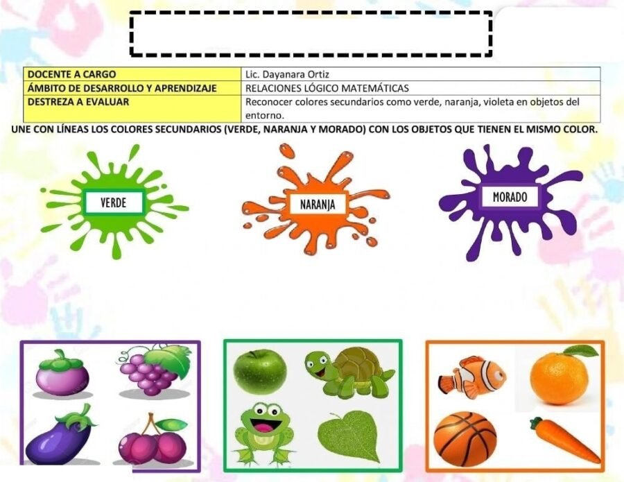 Estimulación del aprendizaje de los colores 3