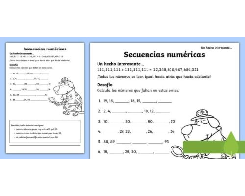 Ejemplos de actividades y juegos para reforzar las habilidades numéricas 1