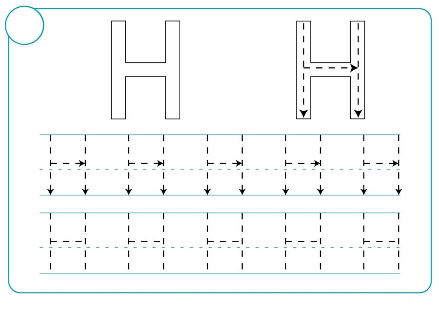 Fichas de la H mayúscula 1
