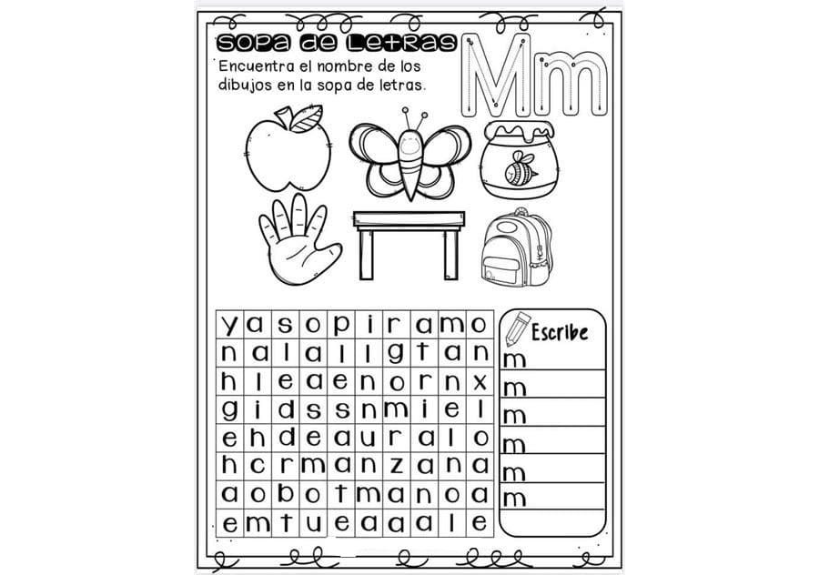 Fichas de colores para actividades de lectoescritura y gramática 2