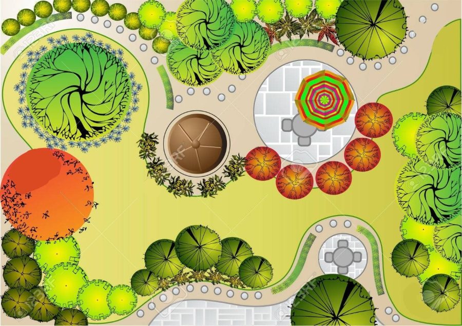 Diseño de jardines y calendario del jardín 2