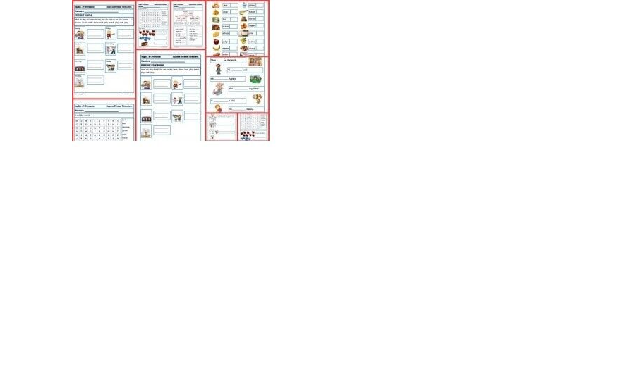 inglés 1 primaria relacionadas con las unidades infantiles 1