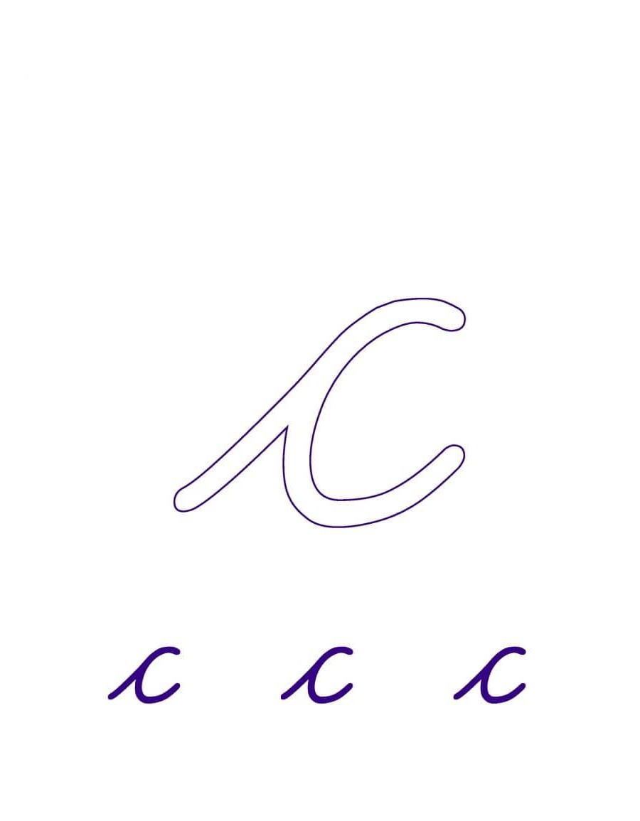 Fichas de la c minúscula 3