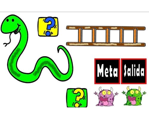 Fichas de serpientes para imprimir 1