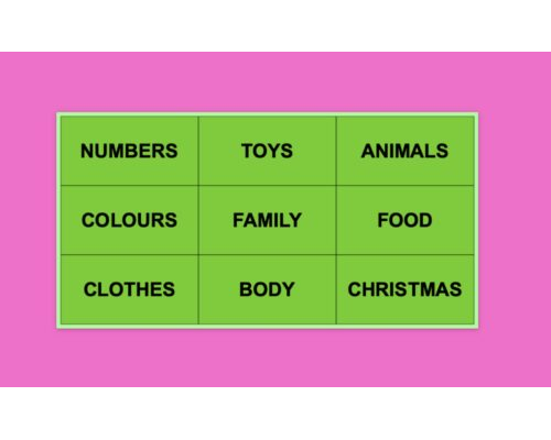 Juegos interactivos para repasar vocabulario 2