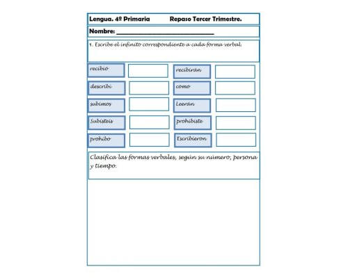 Recursos interactivos para el aprendizaje de lengua en 4º primaria 2