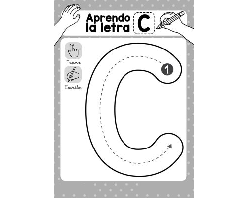 Fichas de la C para imprimir 2