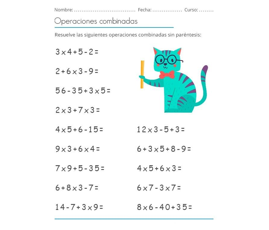 Operaciones Combinadas 1