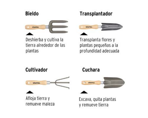 Herramientas de jardinería y sustratos 1