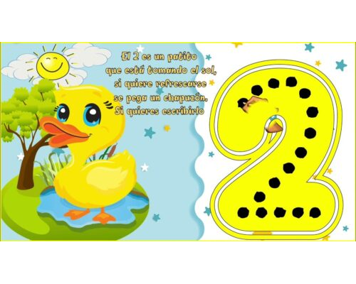 Juegos interactivos y canciones para enseñar los números 2