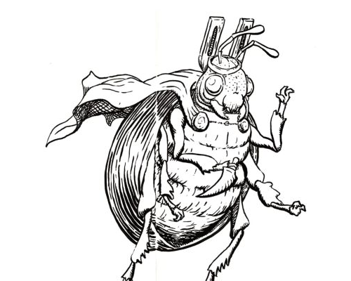 Fichas de escarabajos para escribir 2