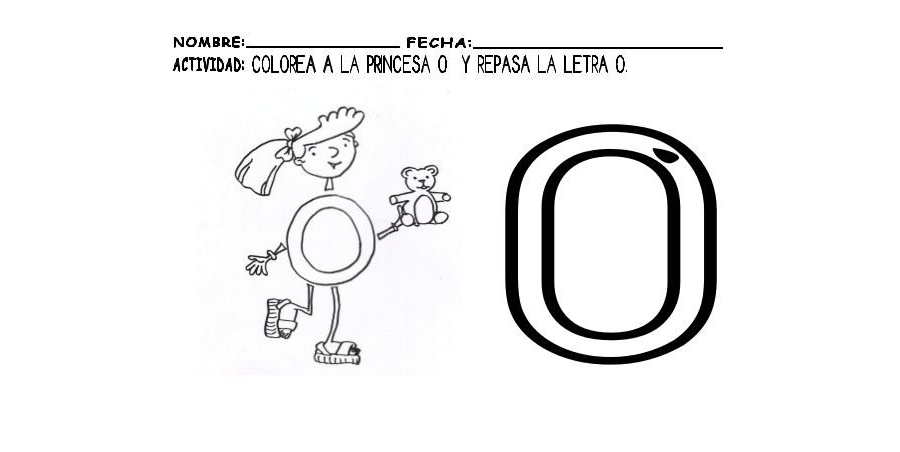 Fichas de la O mayúscula 2