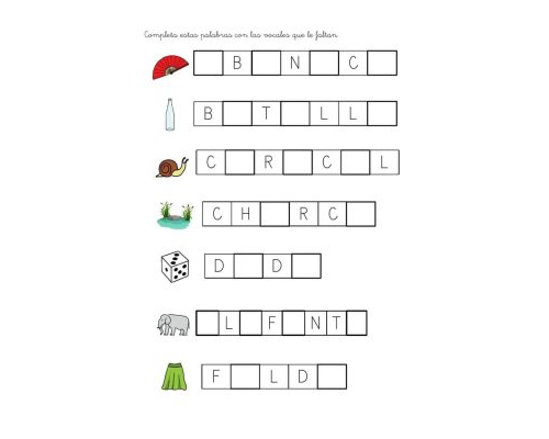 Fichas de consonantes para estudiar 2