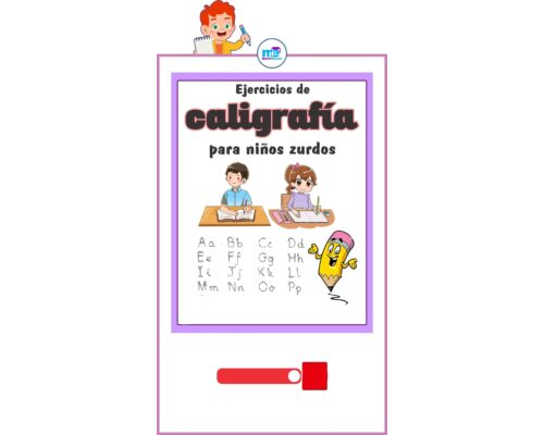 Fichas de caligrafía