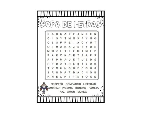 Ficha Día de la Paz Actividad 2